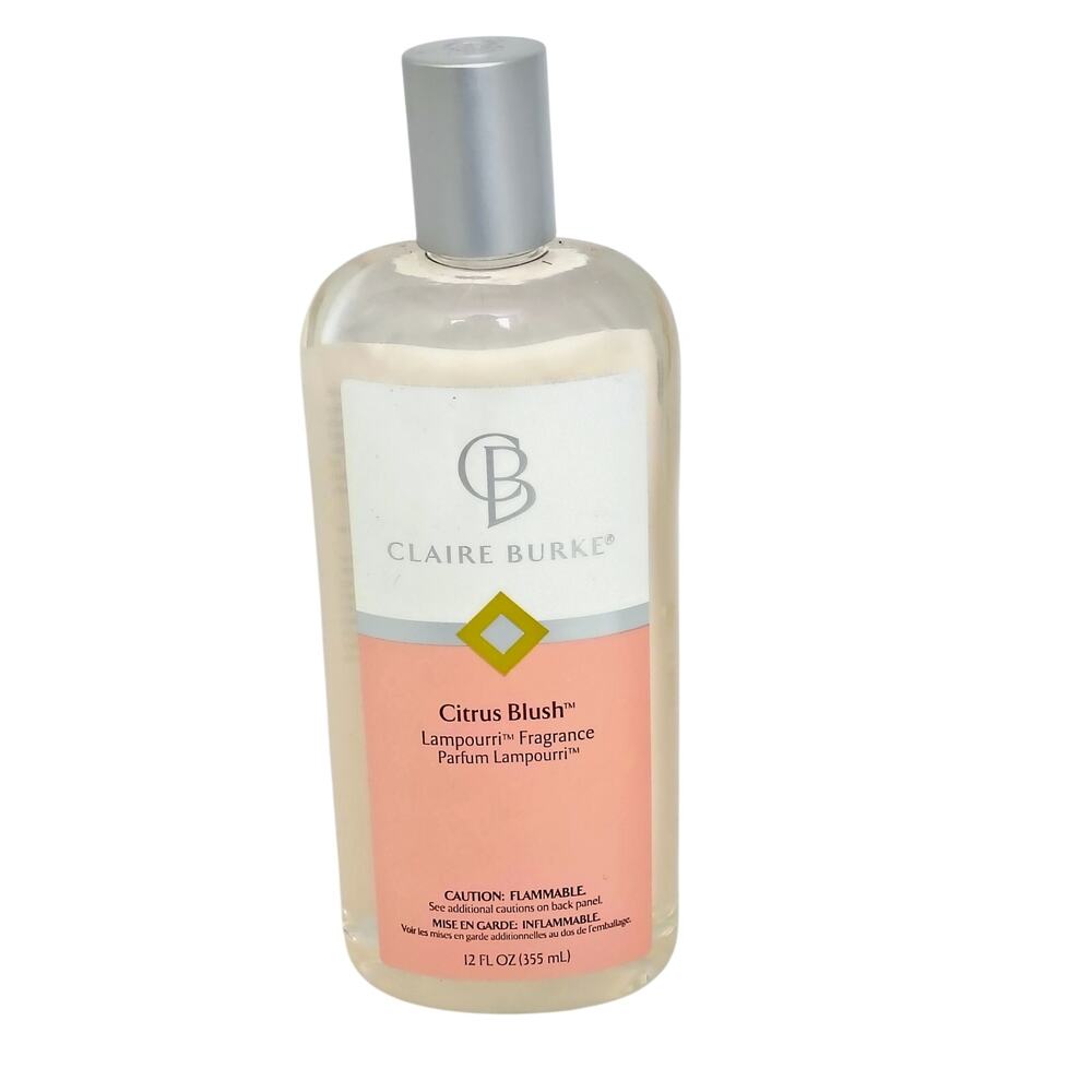 Claire Burke Citrus Blush Lampourri Fragrance Oil 12 fl oz. NEW Discontinued VTG